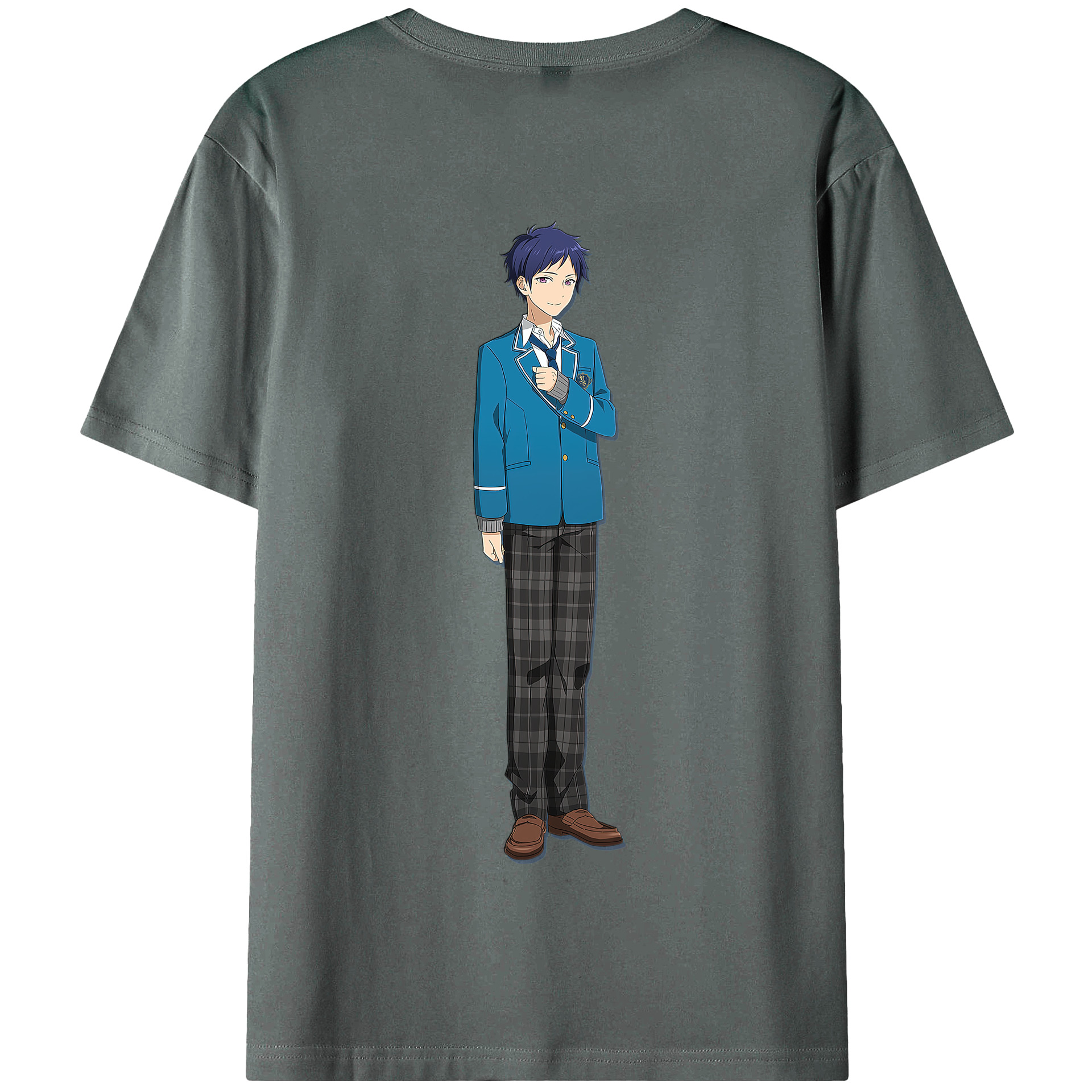 （画像用） あんさんぶるスターズ! Ensemble Stars 綿100％半袖Tシャツ（背面プリント）